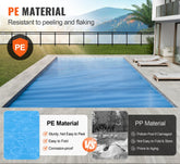 Solar Pool Cover, 40 x 20 ft Rectangle Solar Blanket for Pools, Inground Above Ground Swimming Pool Solar Cover, 12 mil Solar Covers Blue